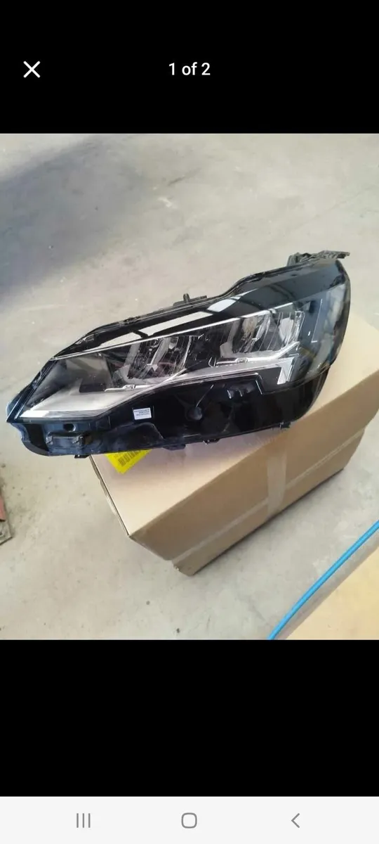 LH Headlamp Peugeot 3008 2022 model - Image 1