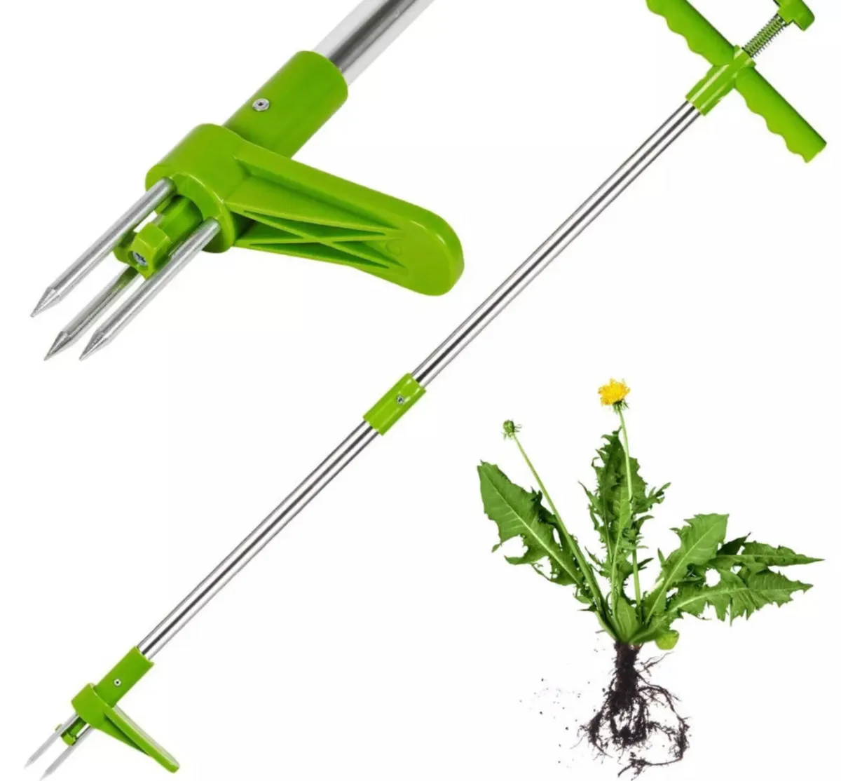 Weed Puller Twister Steel Claw Weed Remover - Image 2