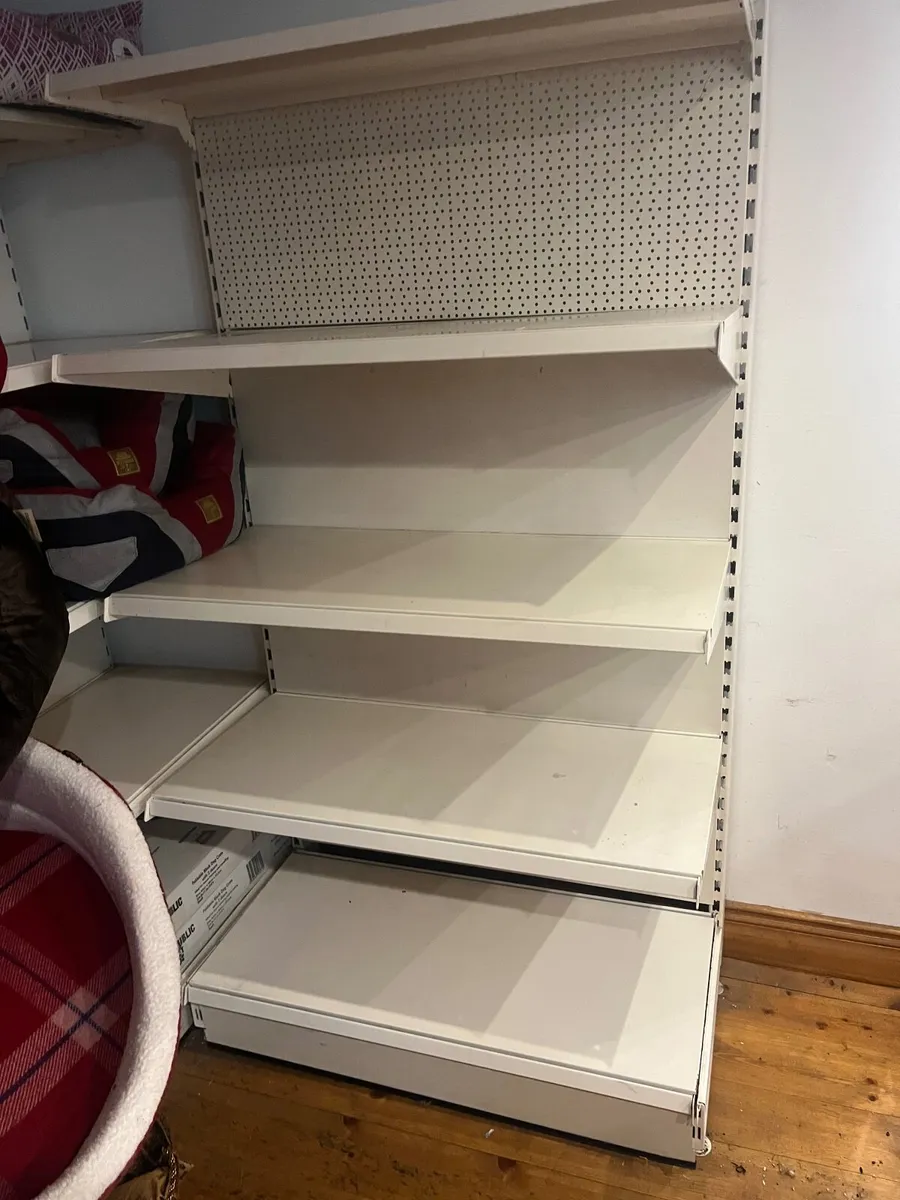Shop shelving units