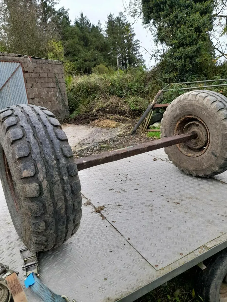 Six stud Trailer axle for sale perfect condition - Image 1