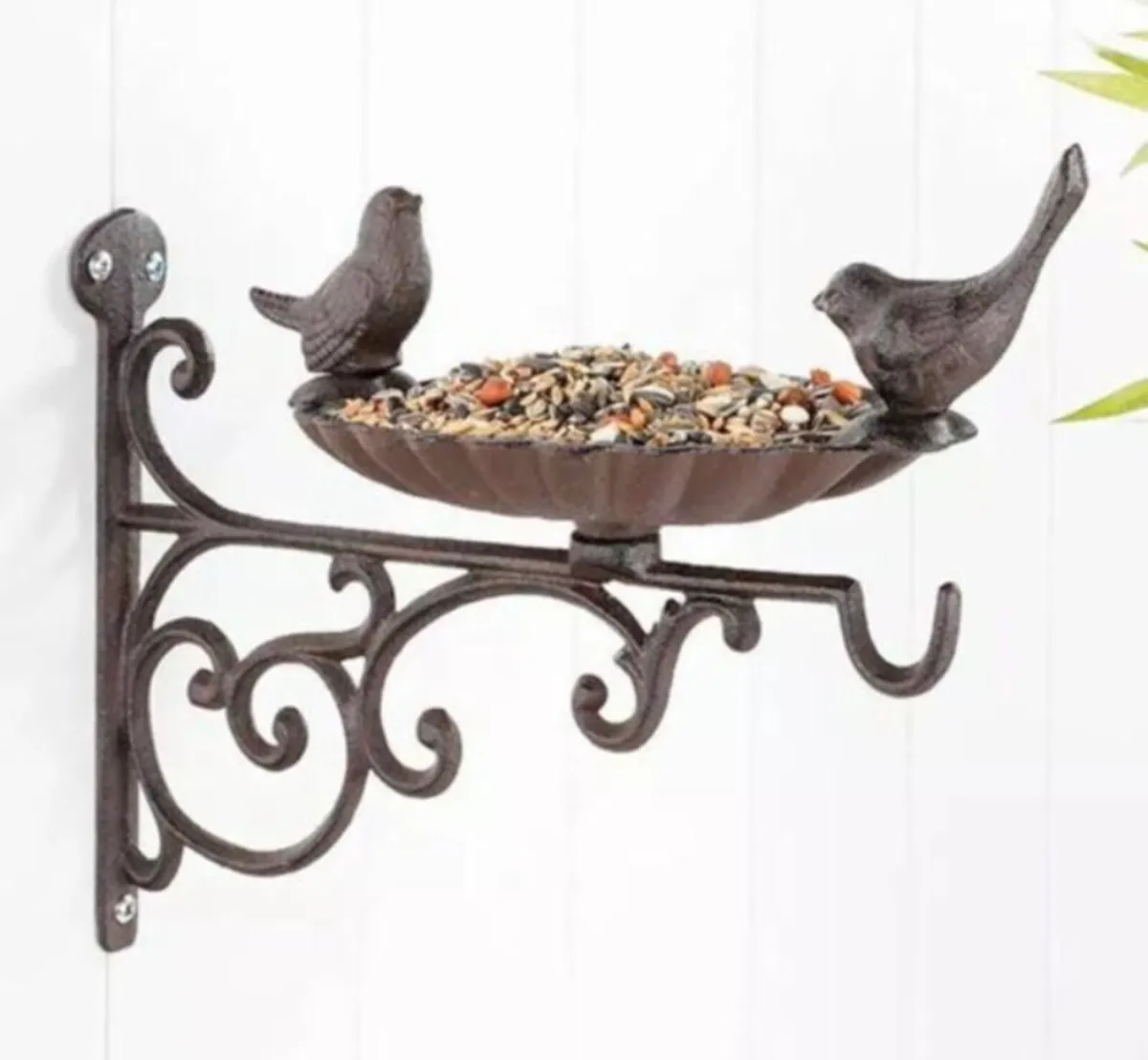 Cast Iron Bird Feeder Water Bath - Image 1