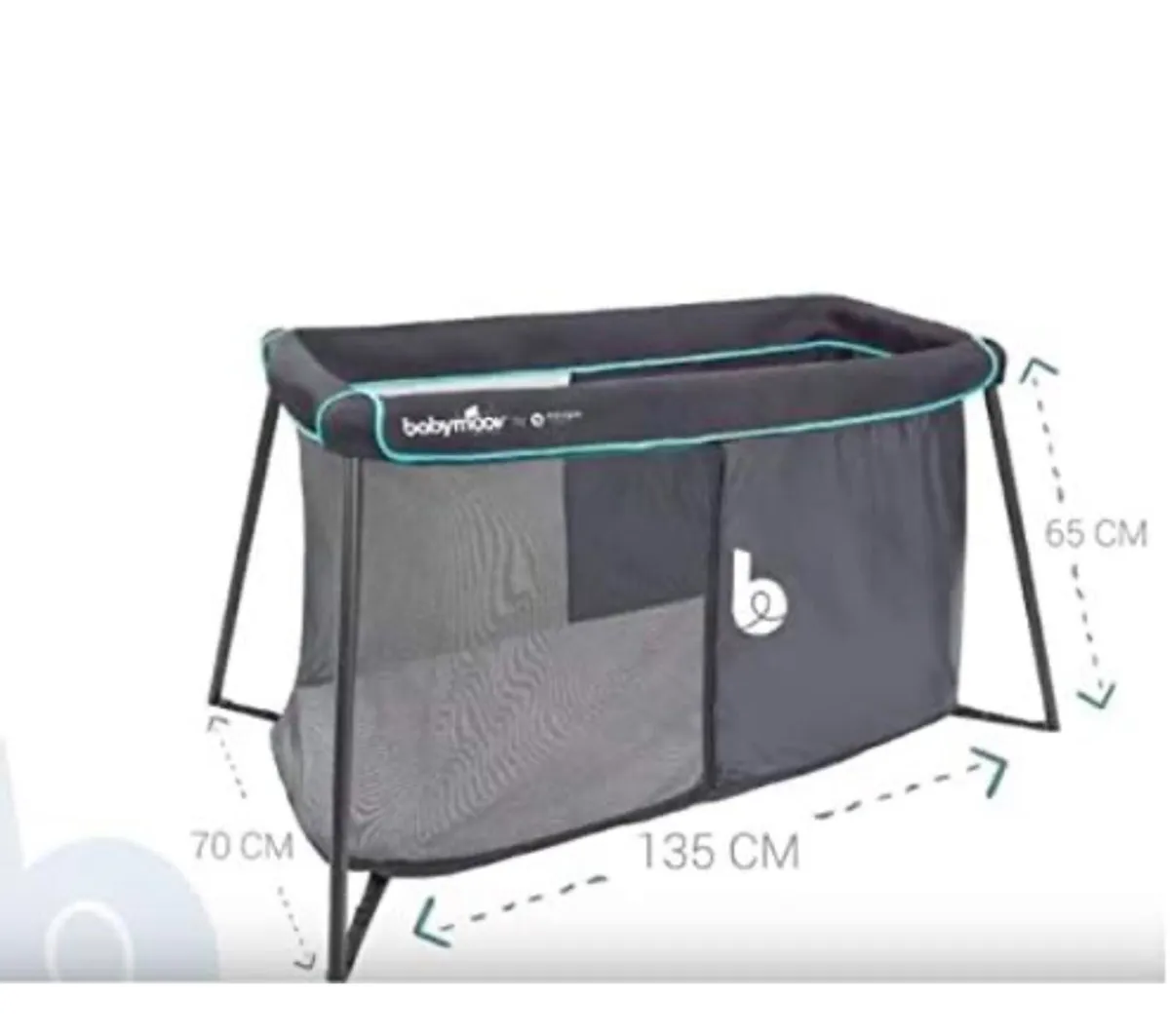 Babymoov Travel Cot Lightweight + Mosquito Net - Image 1