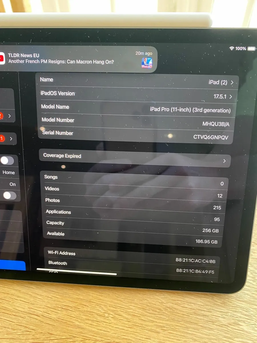 iPad Pro 11inch (with Apple Pencil) - Image 2