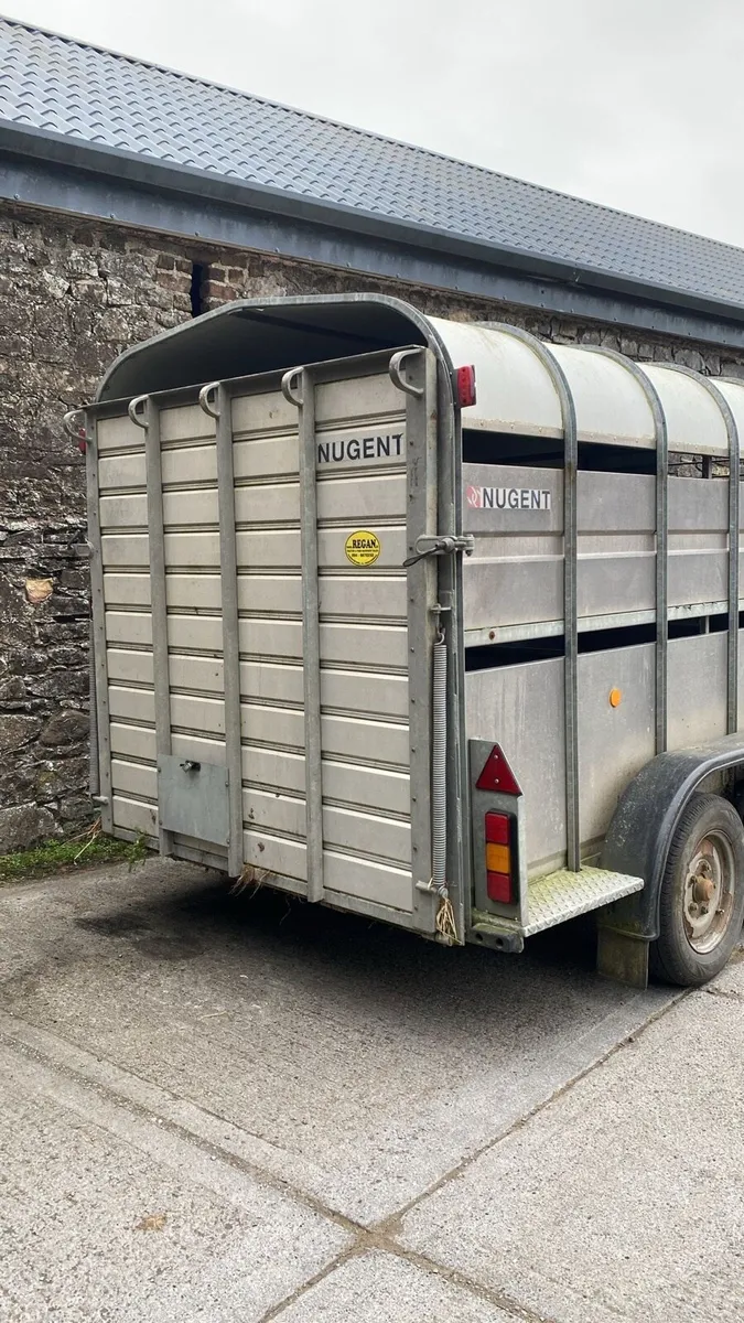 12ft Nugent Cattle Trailer for Sale - Image 1