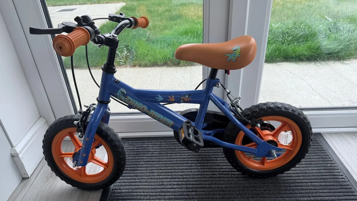 12 Inch Dino Rider Bike - Image 1