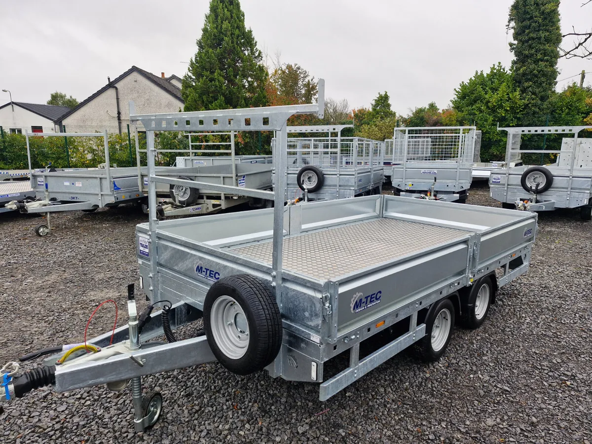 M-TEC   12' x 6'6"  DROPSIDES  TRAILER - Image 2