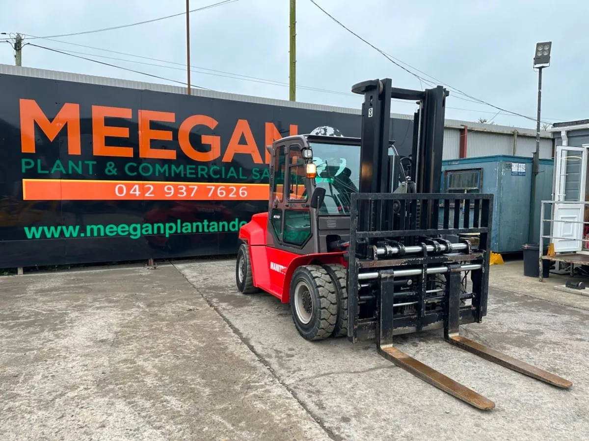 2019 MANITOU MI70D ... 7 TON FORKLIFT ...4,400 hrs - Image 2