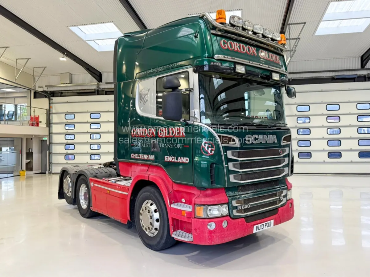 2013 (13) SCANIA R620 V8 TOPLINE 6X2 TAG AXLE - Image 1