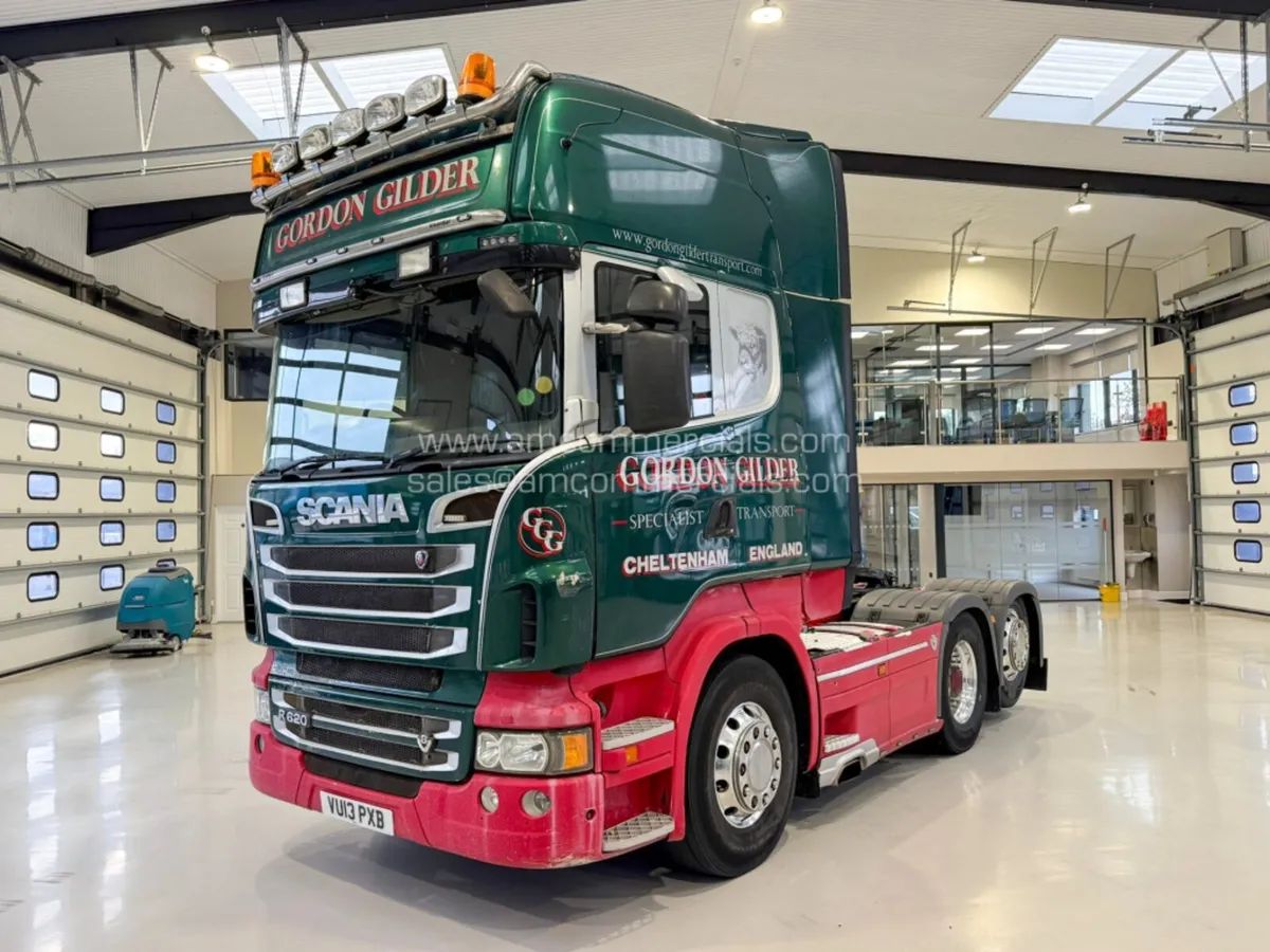 2013 (13) SCANIA R620 V8 TOPLINE 6X2 TAG AXLE - Image 3