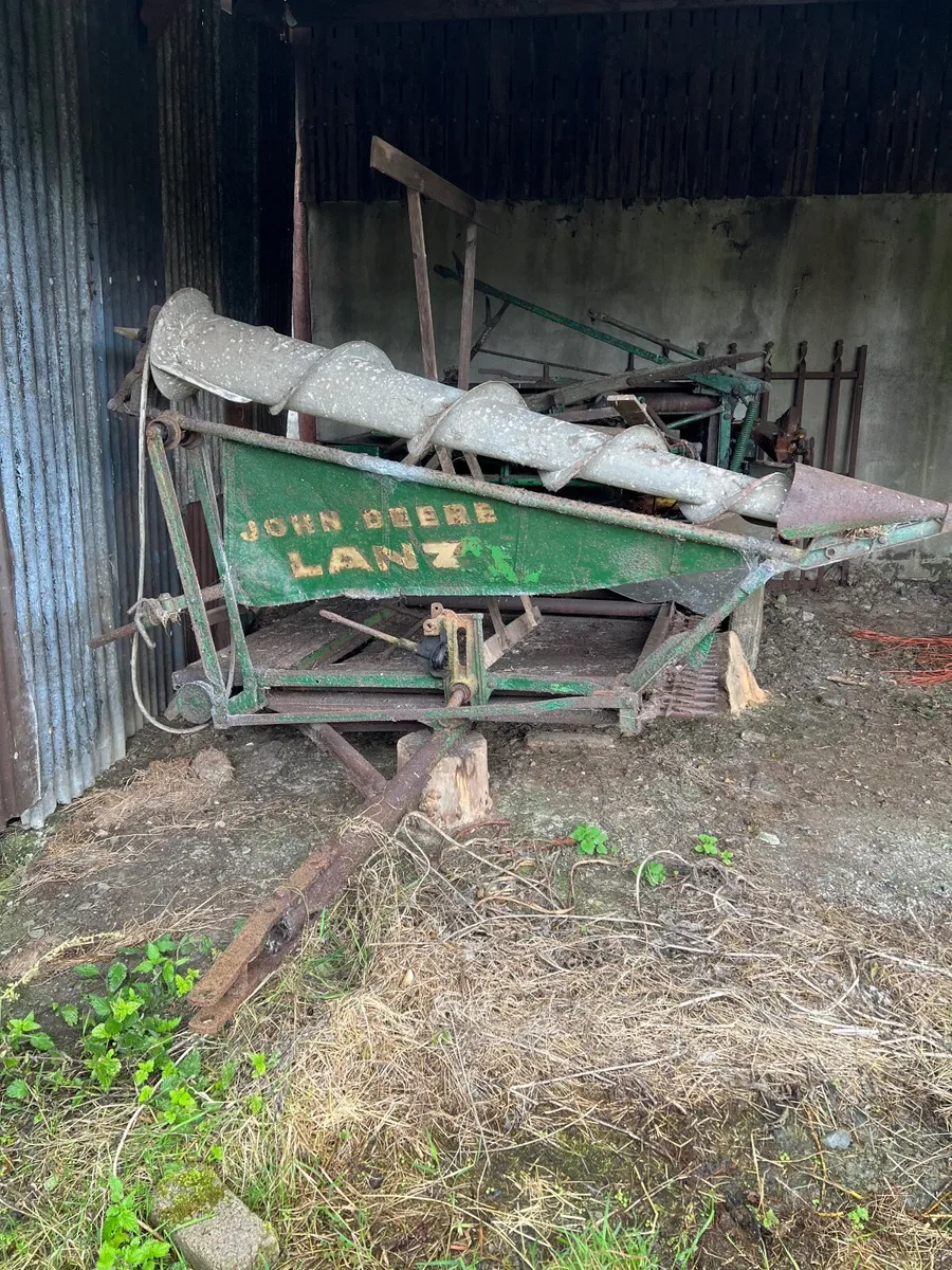 John Deere lanz binder - Image 1
