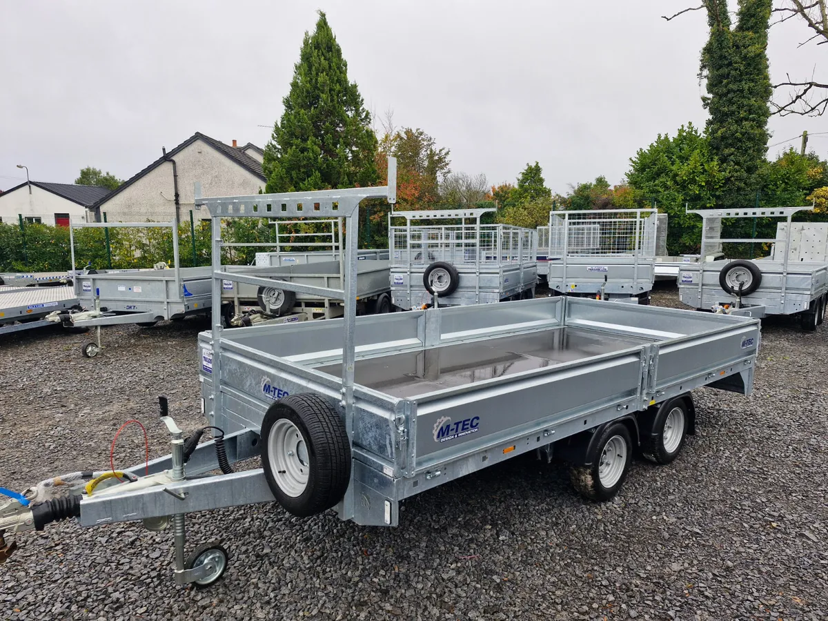 M-TEC  14' x 6'6"  DROPSIDE TRAILERS - Image 4