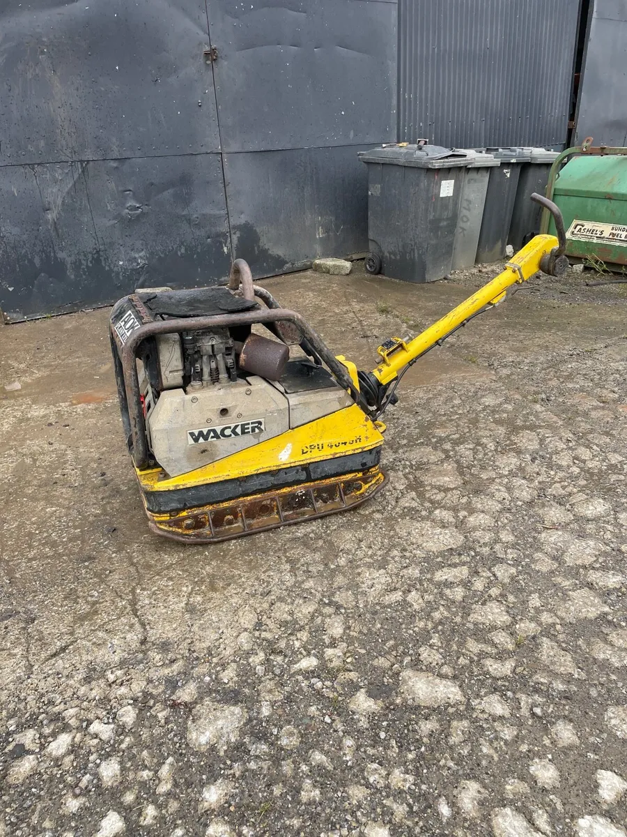 Wacker compactor plate - Image 1