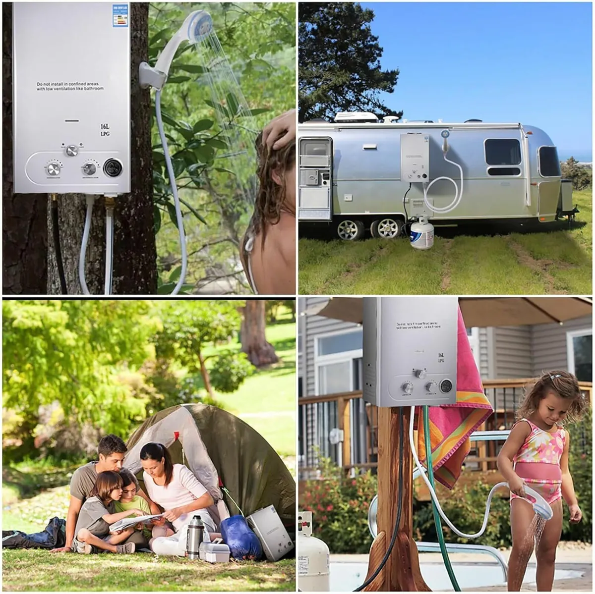 18L LPG Instantaneous  Gas Water Heater Propane - Image 2