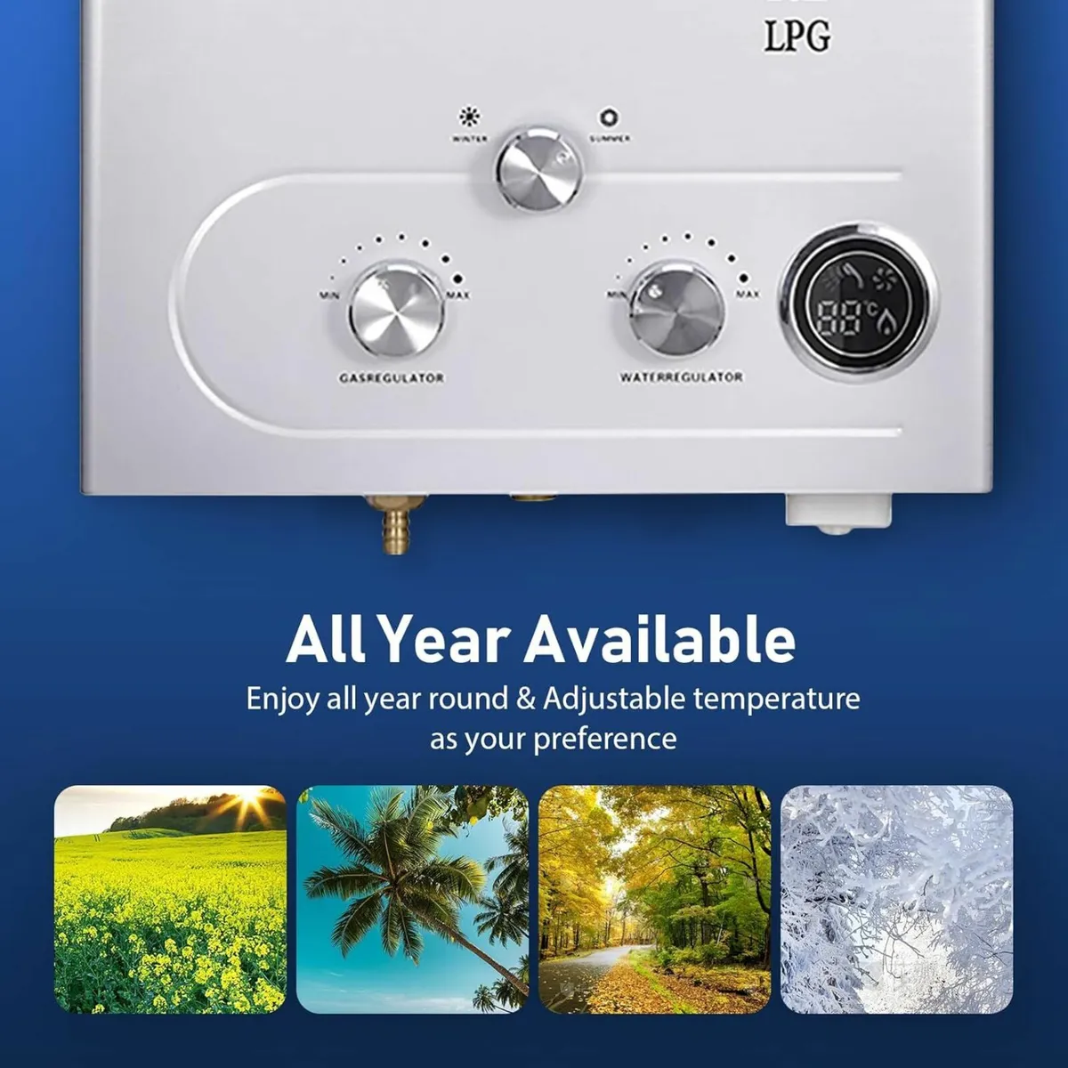 18L LPG Instantaneous  Gas Water Heater Propane - Image 3