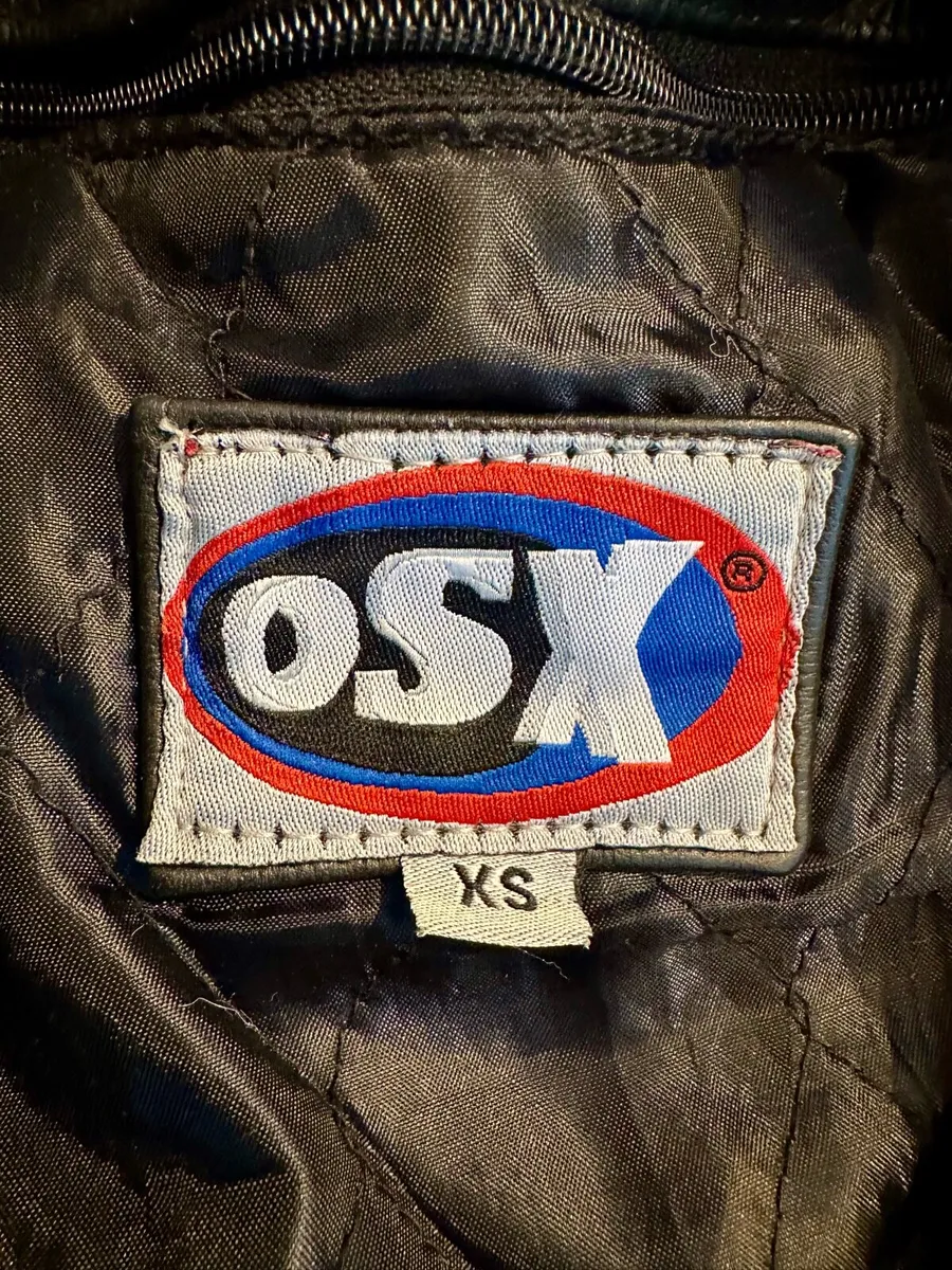 Ladies leather motorcycle jacket - Image 4