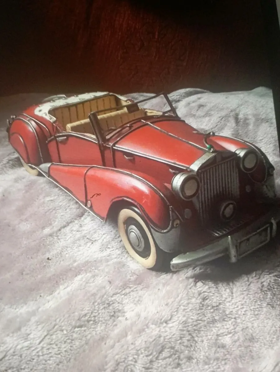 VINTAGE 1947 ROLLS ROYCE  STEEL METLE CAR - Image 4