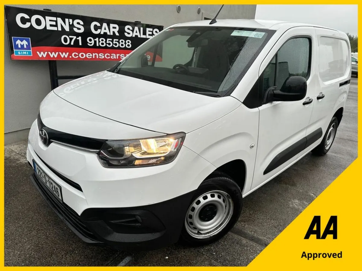 Toyota Proace 1.5D 102 GX SWB - €13999 Plus Vat - Image 1