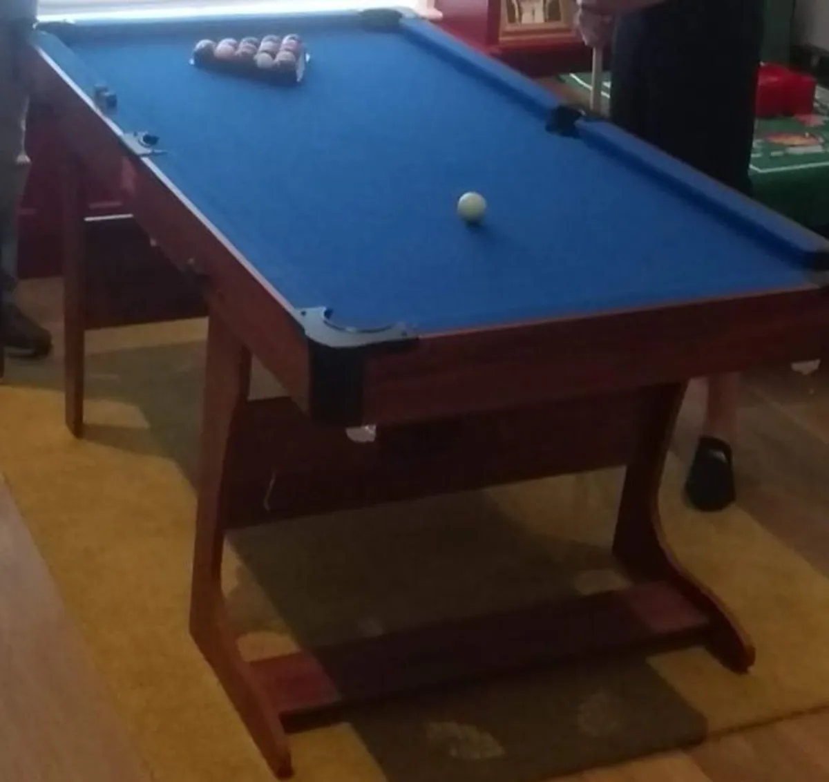 Snooker & Pool Table - with free Table Tennis Tabletop - Image 3
