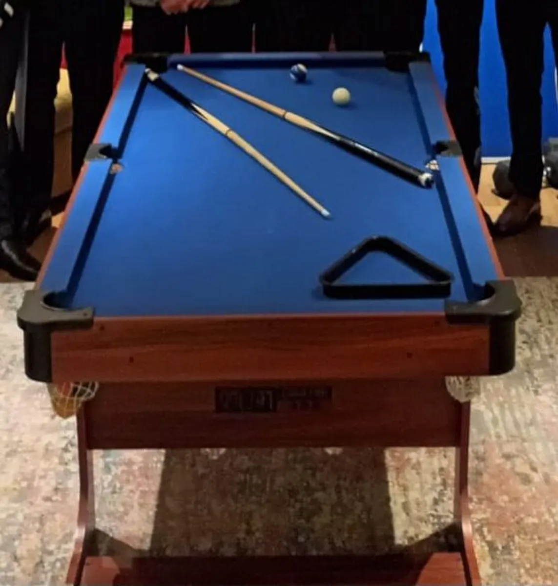 Snooker & Pool Table - with free Table Tennis Tabletop - Image 4