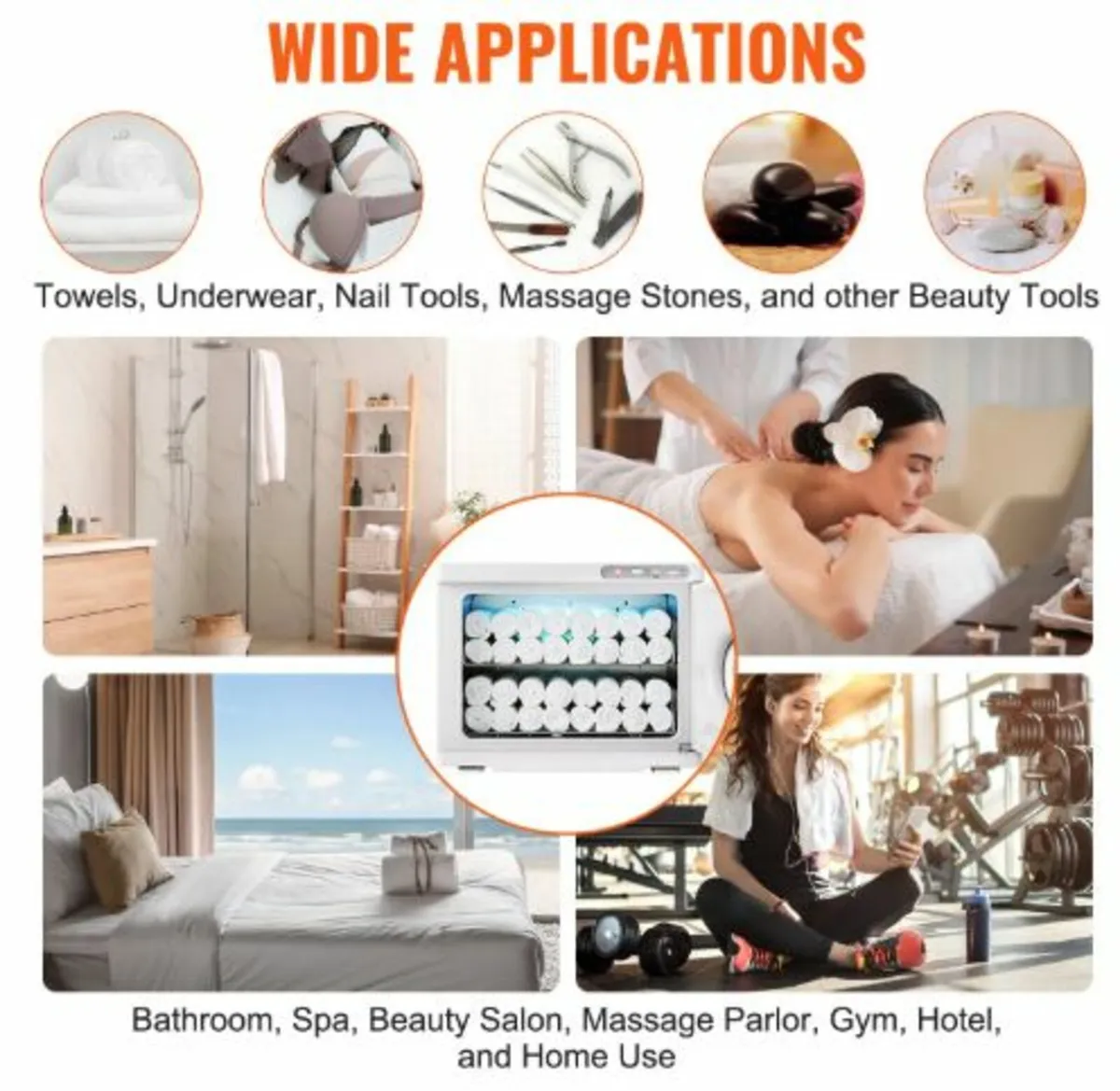 Hot Towel Warmer,23L Large Capacity Spa Hot Towel - Image 4