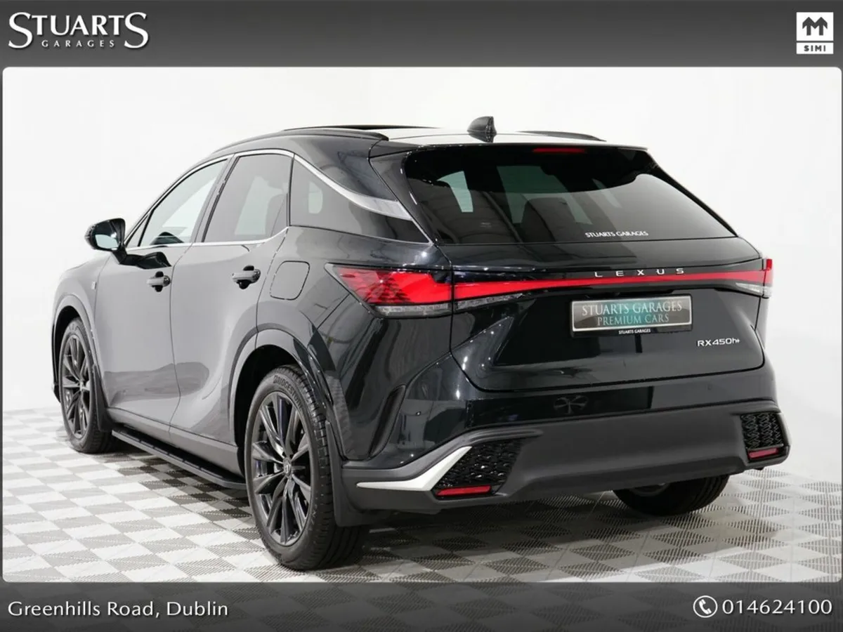 Lexus RX450H+ RX450+ PHEV F-SPORT: GRAPHITE BLACK - Image 2