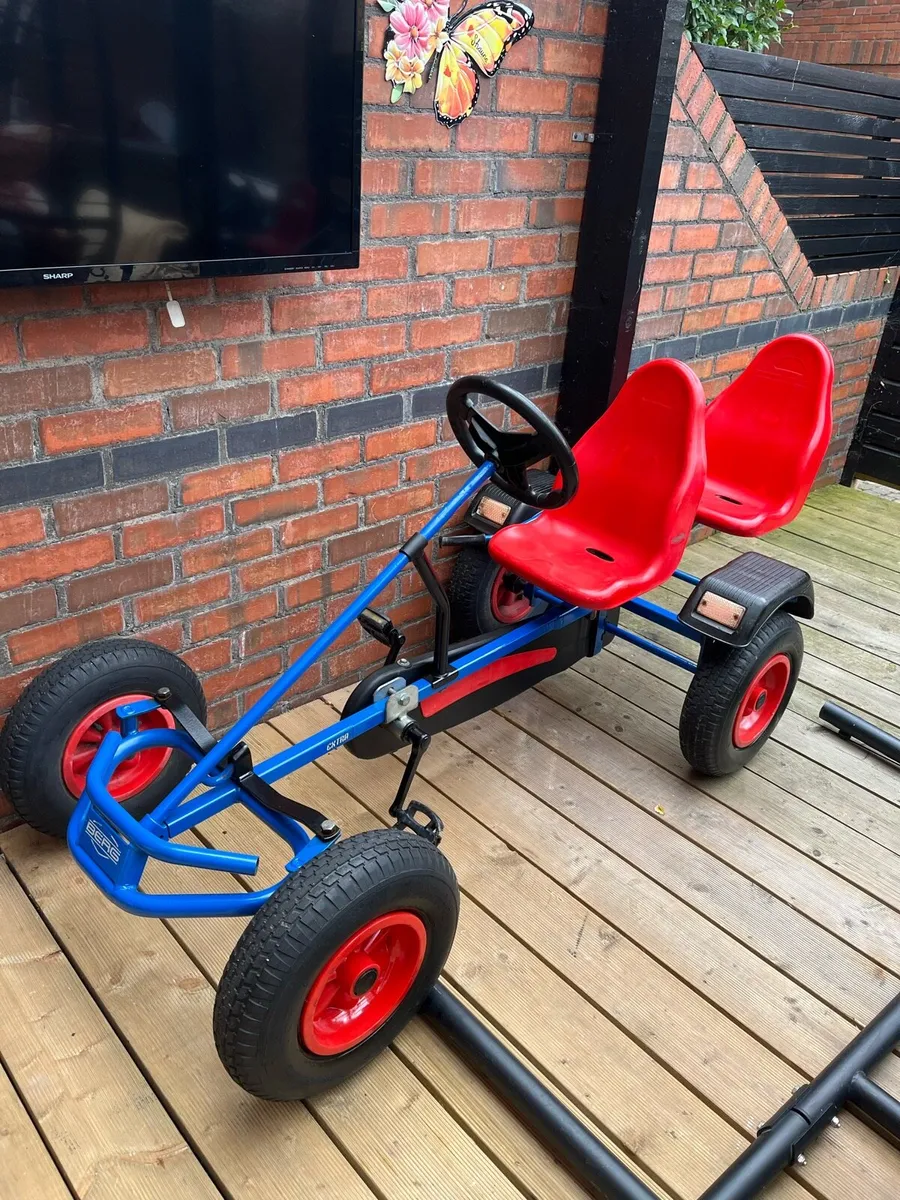 2 seater Berg extra go cart .. excellent condition - Image 1