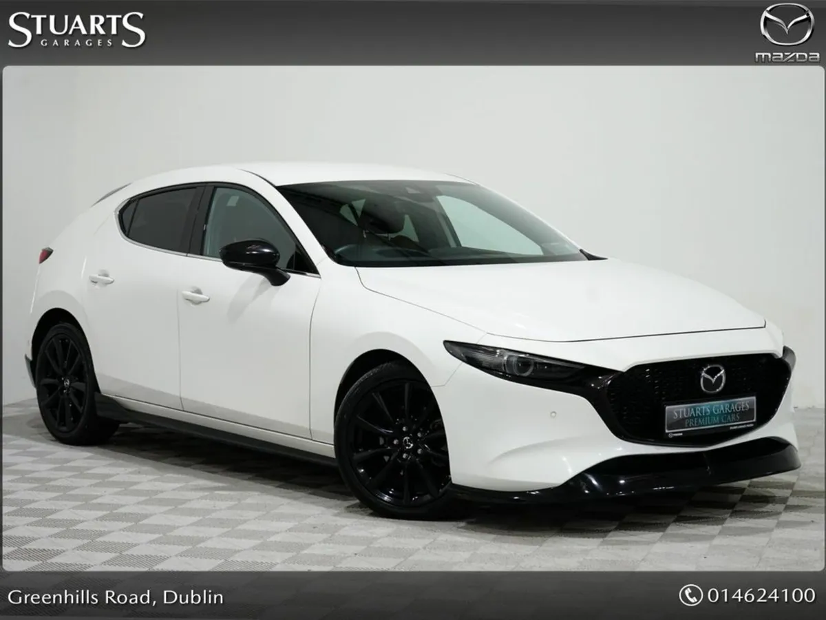 Mazda Mazda3 Sky-x Mhybrid GT Sport *BURGUNDY LEAT - Image 1