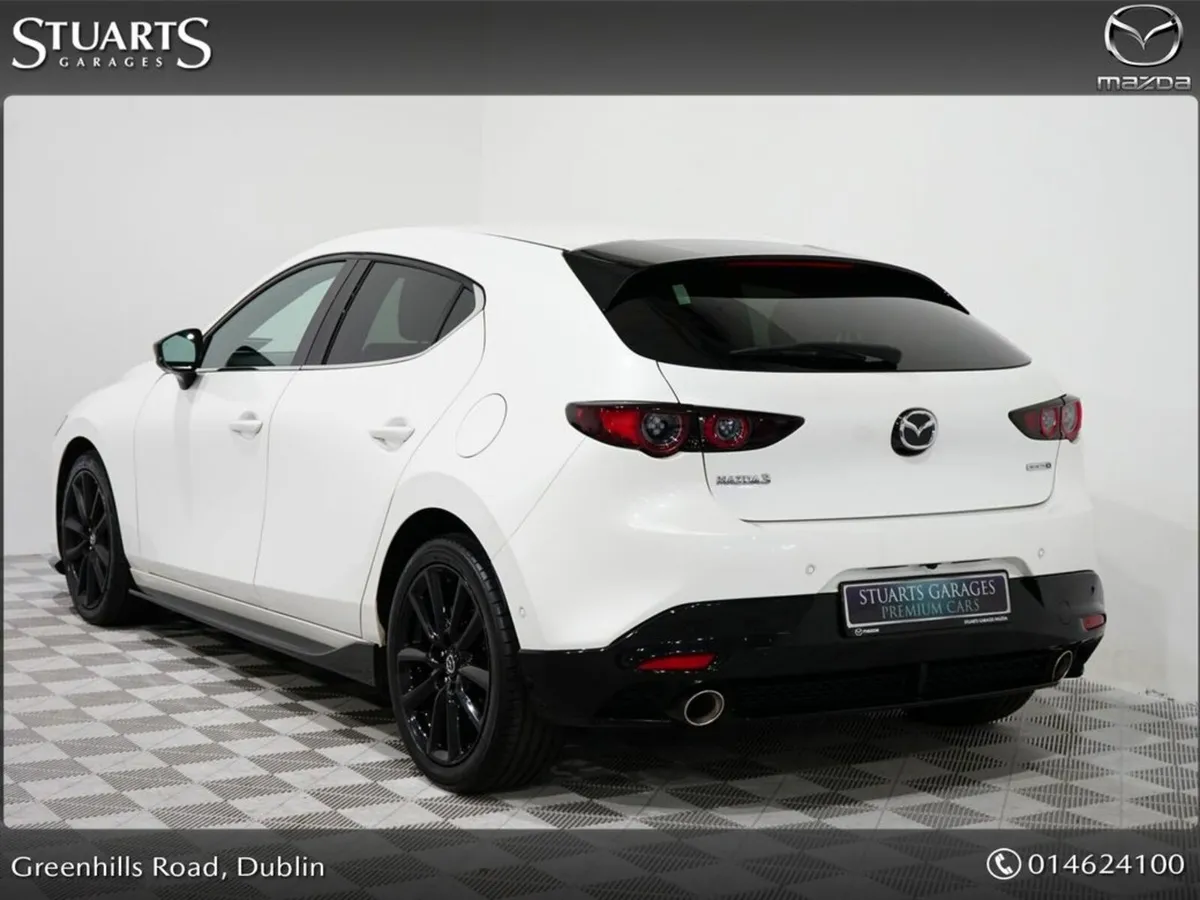 Mazda Mazda3 Sky-x Mhybrid GT Sport *BURGUNDY LEAT - Image 2