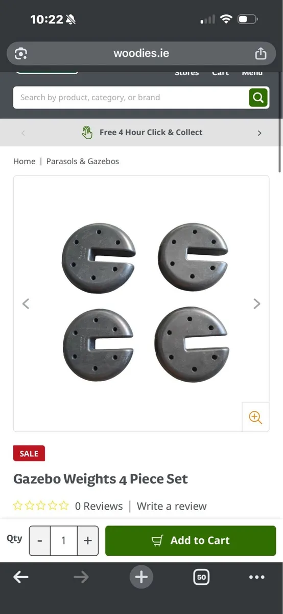 Gazebo Weights