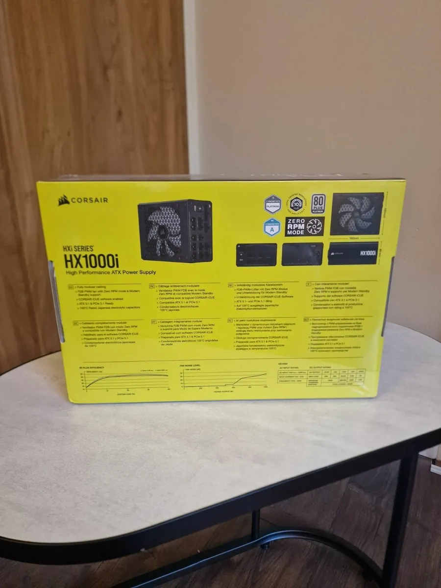 Corsair HX1000i Platinum PSU - 10 year warranty - Image 3