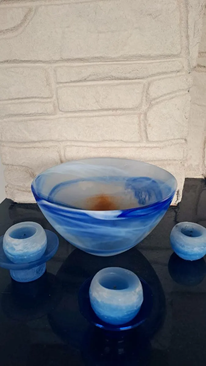 Blue glass