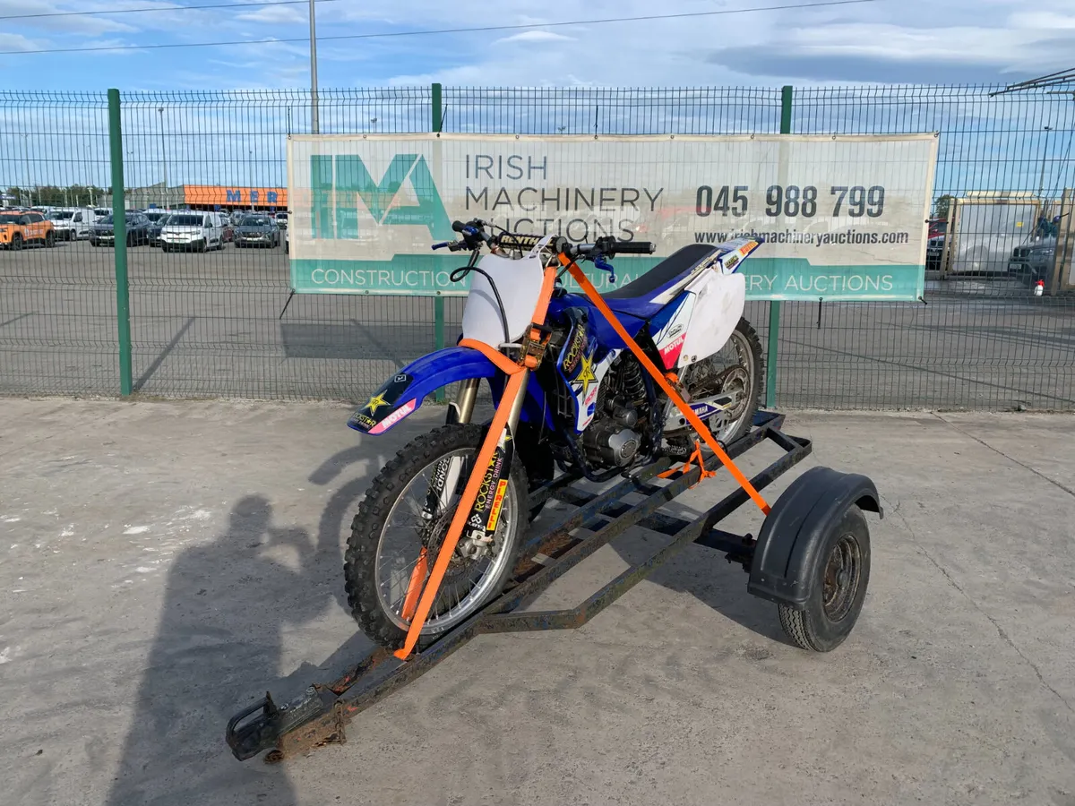 Yamaha YZF250 4 Stroke Scramber & Transport Traile - Image 1