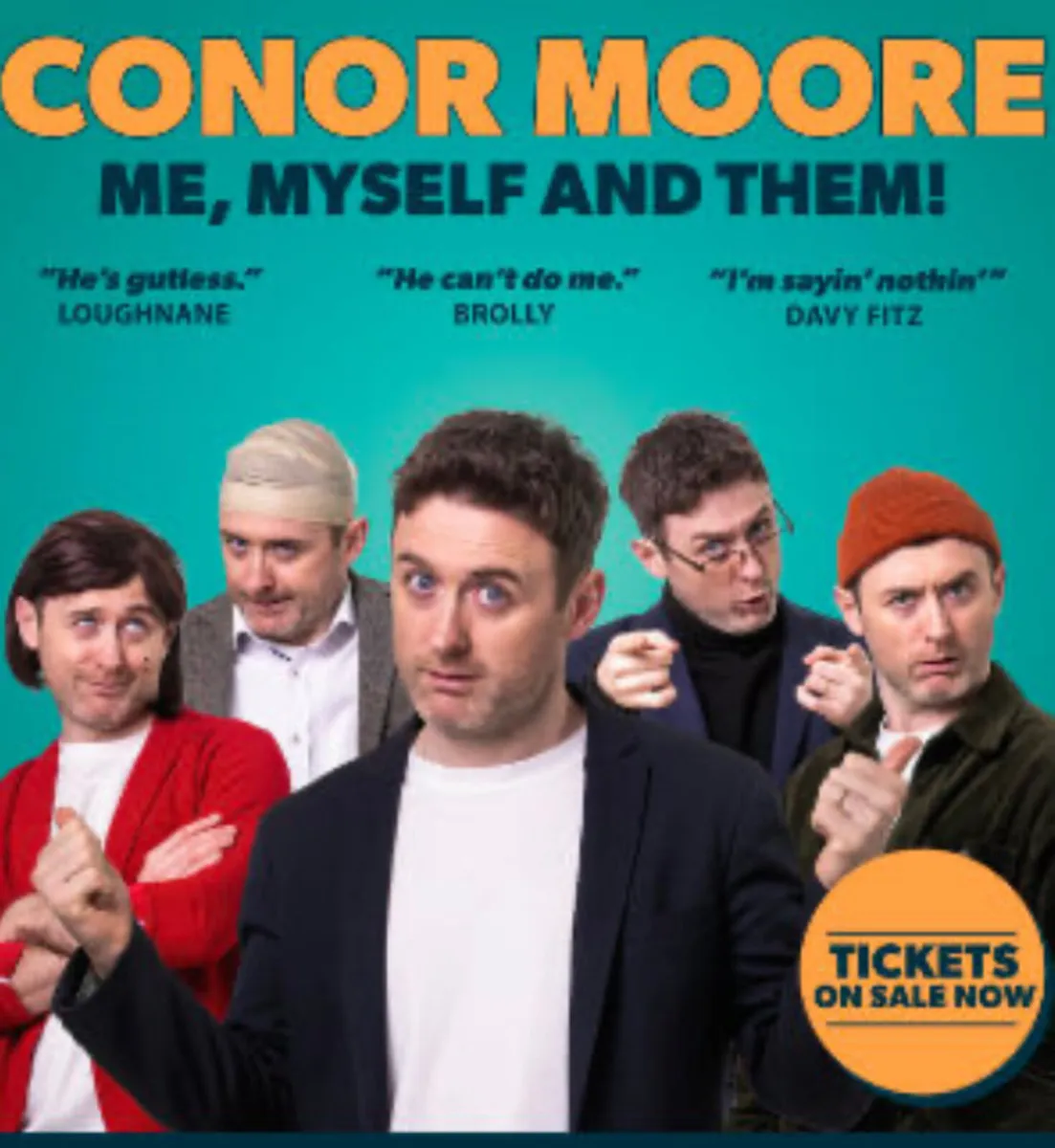 Conor Moore Comedian tickets - Conor sketch’s x2 - Image 1