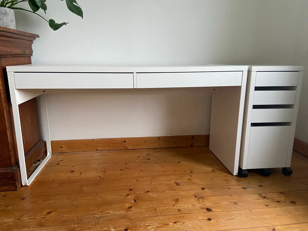 IKEA Micke desk/drawers - Image 1