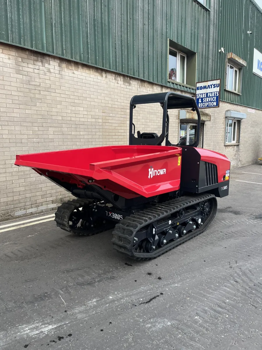 New Hinowa TX3005 Tracked Dumpers - Image 4