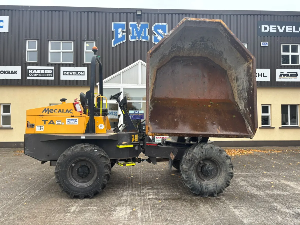2019 MECALAC 6 TON SWIVEL DUMPER - Image 1