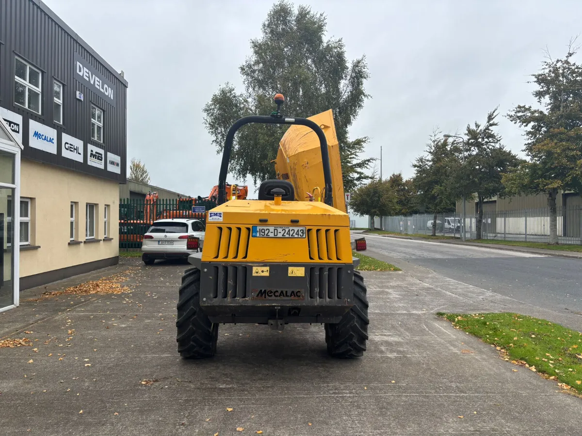 2019 MECALAC 6 TON SWIVEL DUMPER - Image 3
