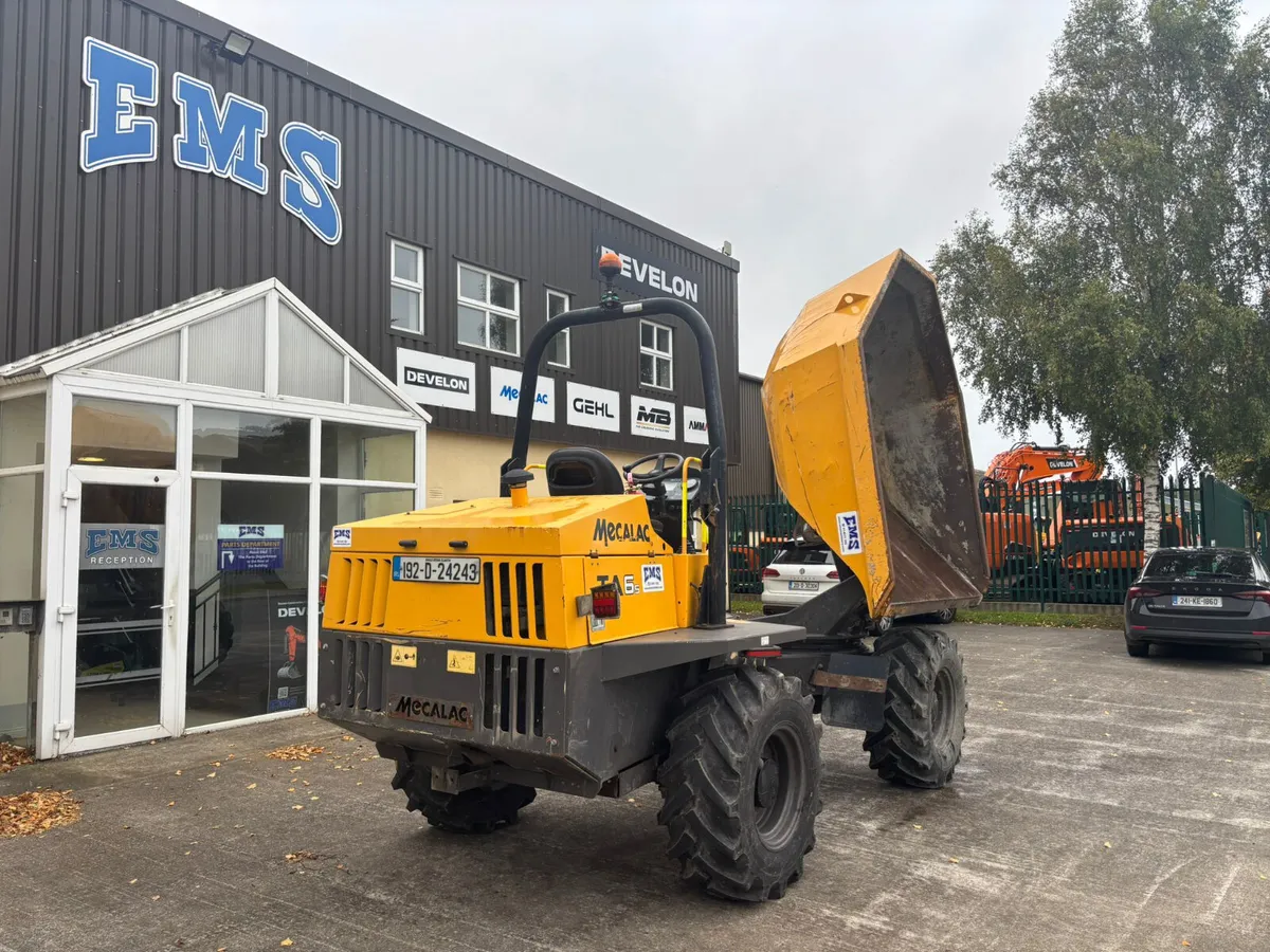 2019 MECALAC 6 TON SWIVEL DUMPER - Image 2