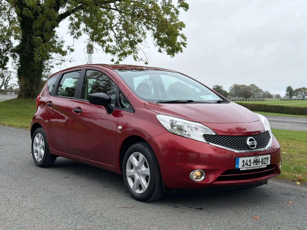 Nissan Note 2014 XE 1.2 petrol Low Mileage - Image 1