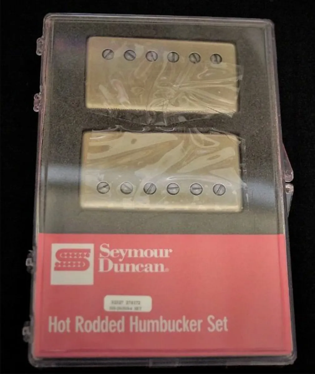 Seymour Duncan Hot Rodded Humbucker Set Nickel - Image 3