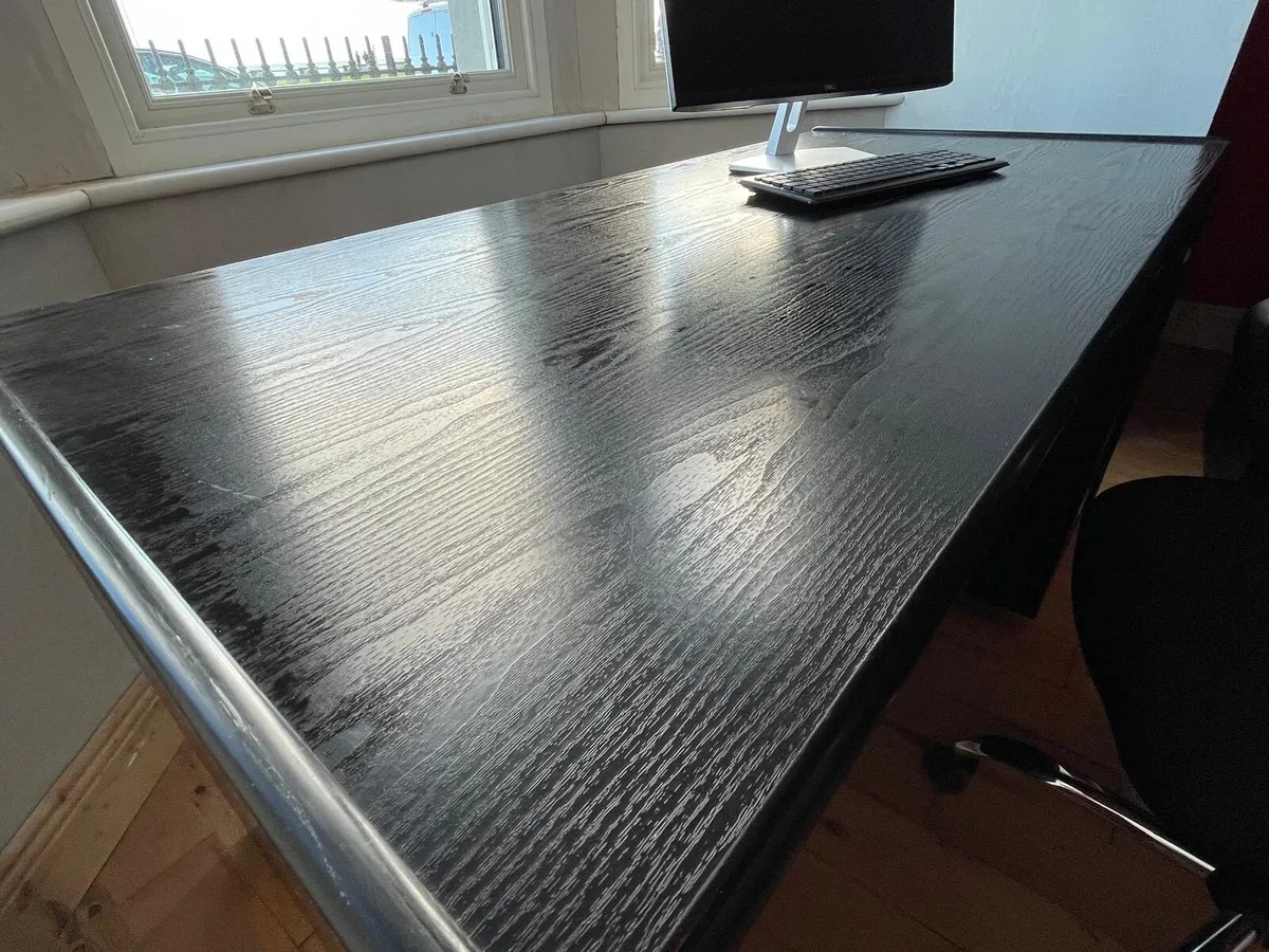 Desk, pedestal - Image 1