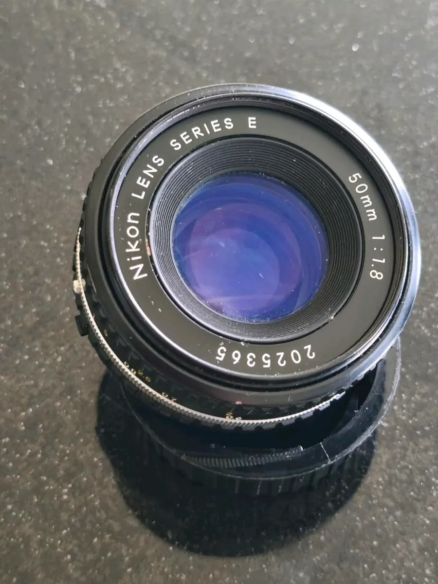 Nikon 50mm 1.8 E series lens - Image 1