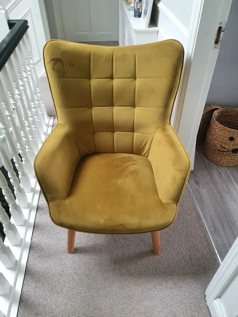 Mustard Armchair - Image 1