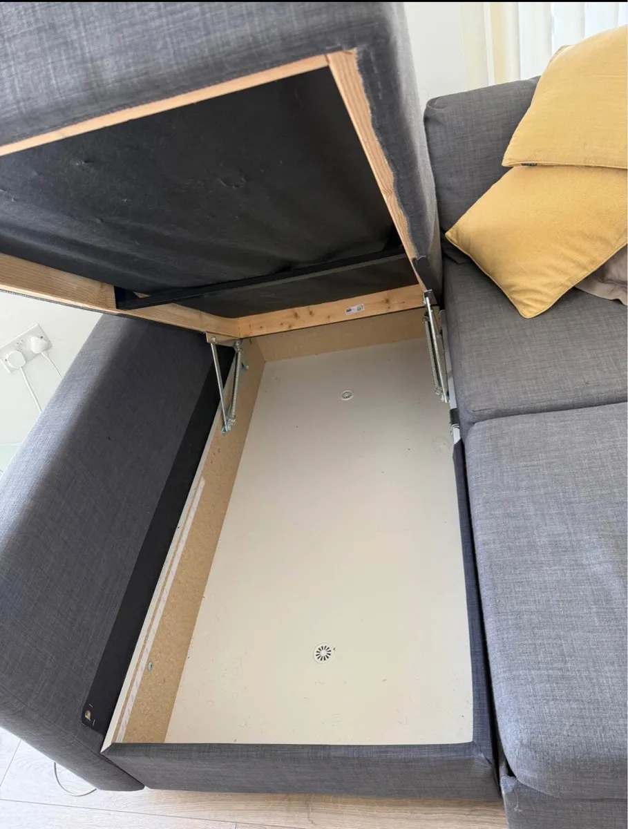 IKEA Sofabed with storage space - Image 4