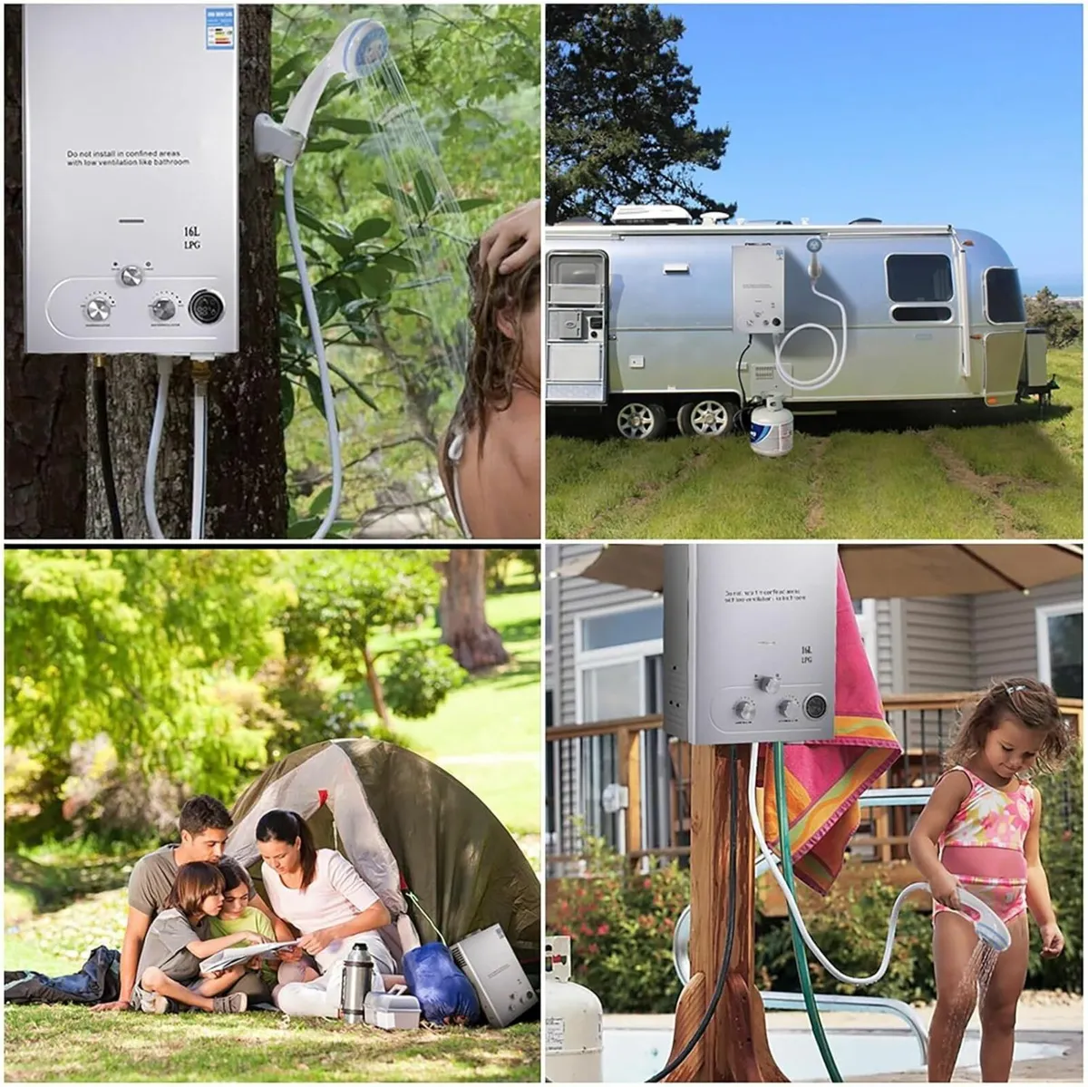 Gas Water Heater 20L – Ideal for Campervan & RV - Image 2