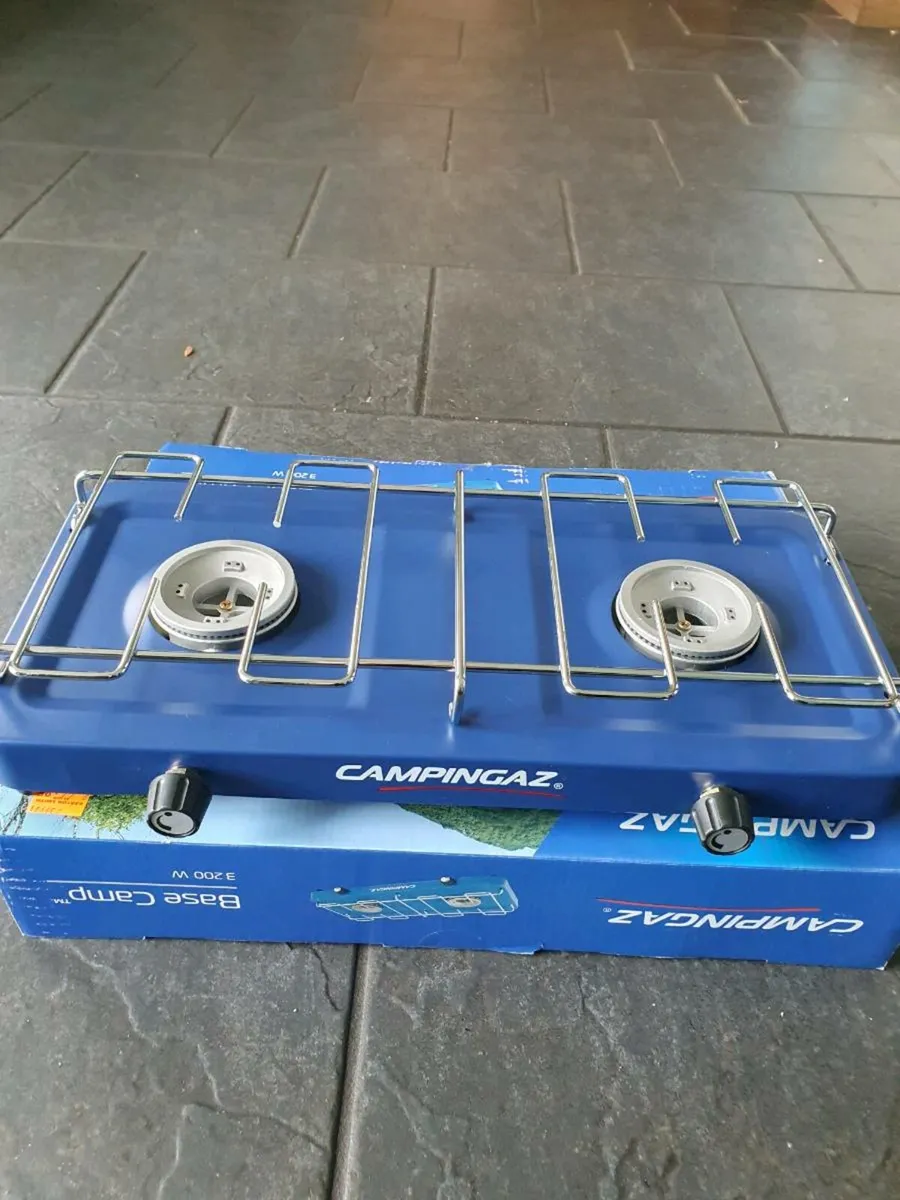 Campingaz 2 Ring Gas Cooker - Image 1