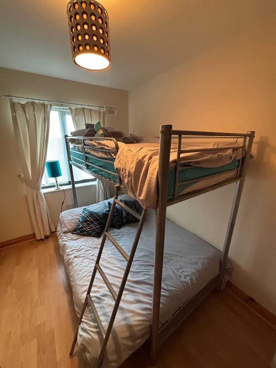 Bunk bed with double futon - Image 1