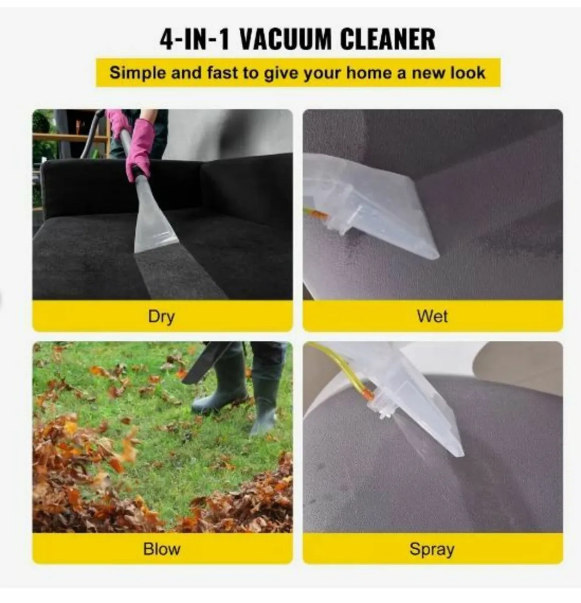 Wet Dry Vacuum Cleaner - Image 2