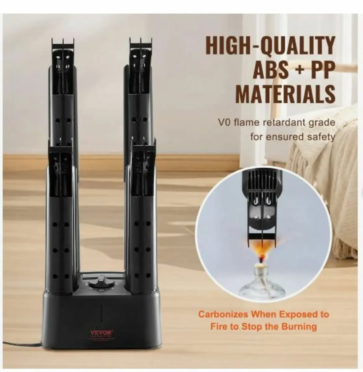 Detachable 4 Tubes Shoe Dryer - Image 2