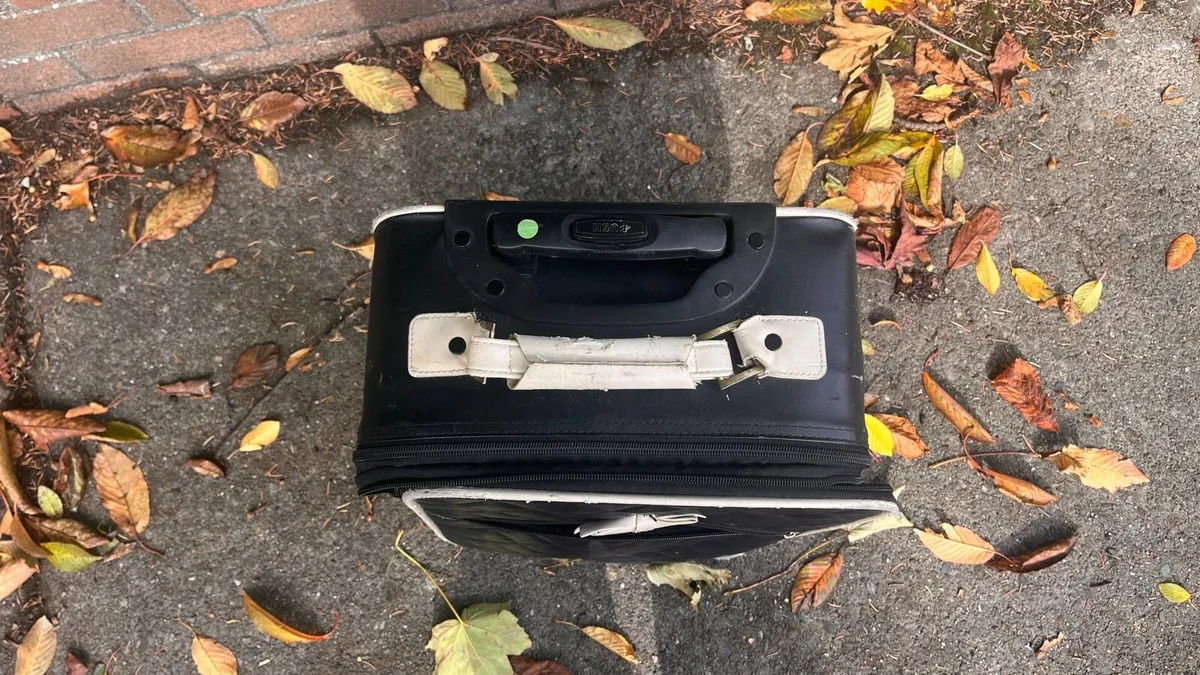Small-sized vintage luggage - Image 3